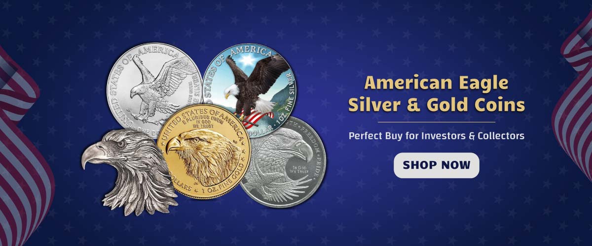 Buy American Eagle Silver & Gold Coins | Bold Precious Metals