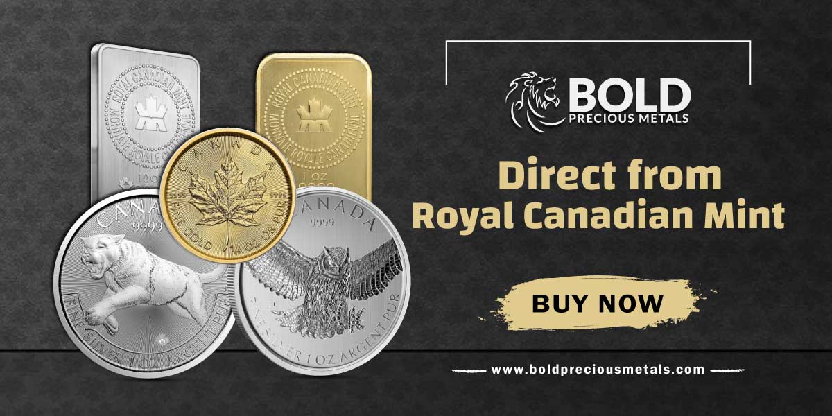 Canadian Mint Silver & Gold Coins | BOLD Precious Metals