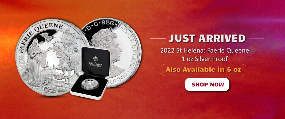 St. Helena: Queens Virtues | Bold Precious Metals