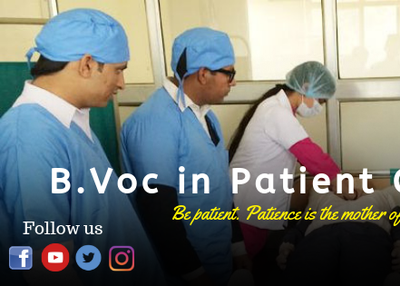 B.Voc in Patient Care Management Course