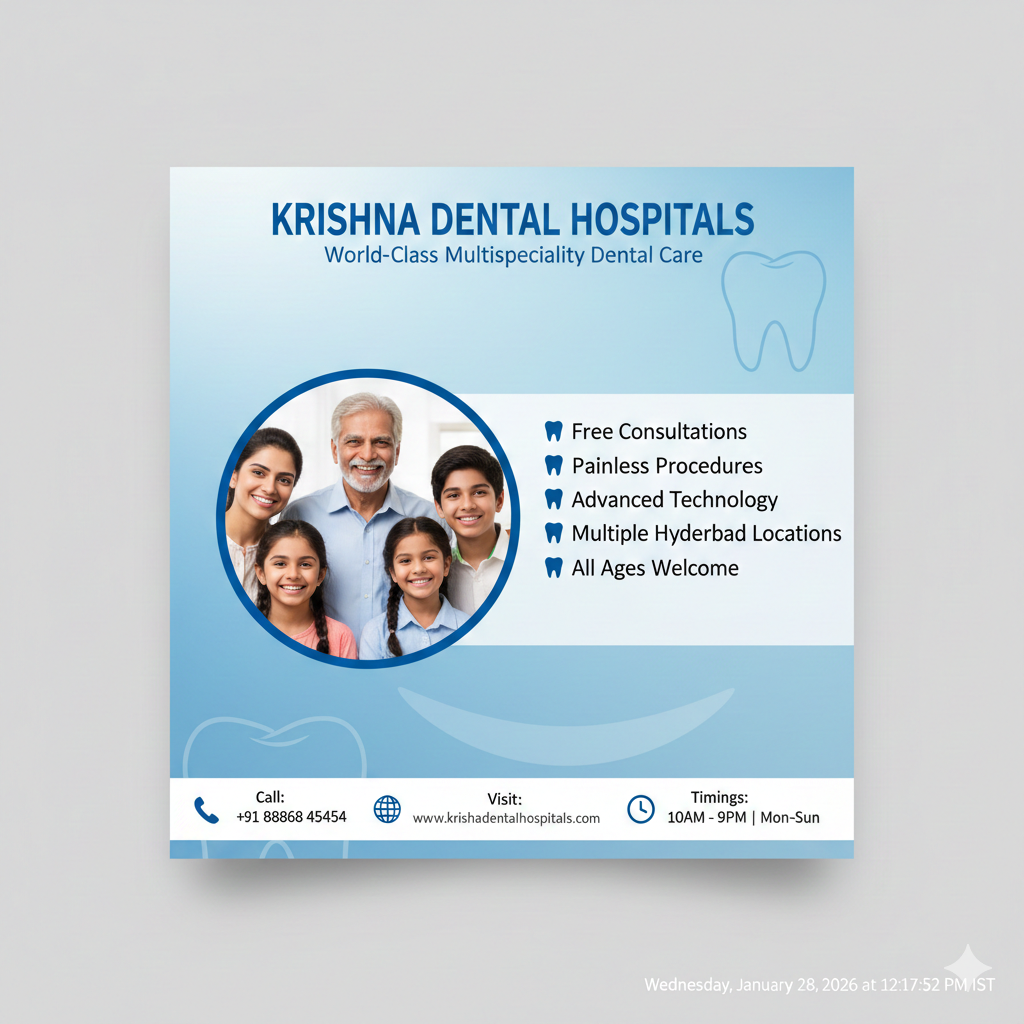 Krishna Dental Hospital in Hyderabad 