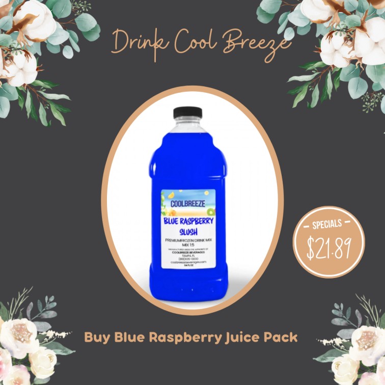 Buy frozen drink juice online for vacation