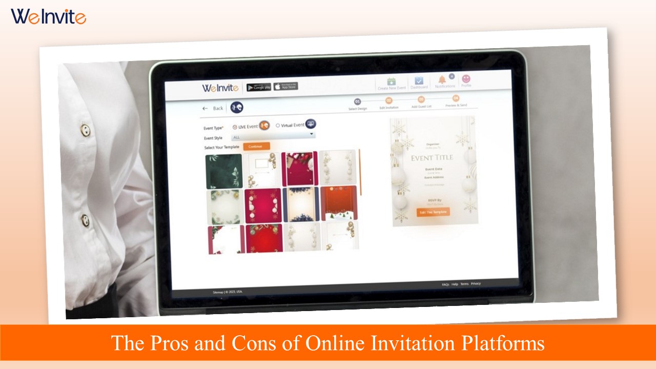 The Pros and Cons of Online Invitation Platforms