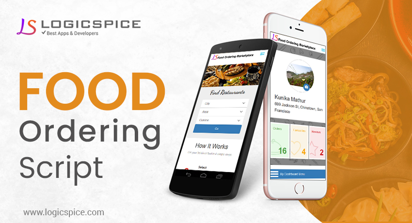 Best Online Food Ordering PHP Script | Logcspice Software