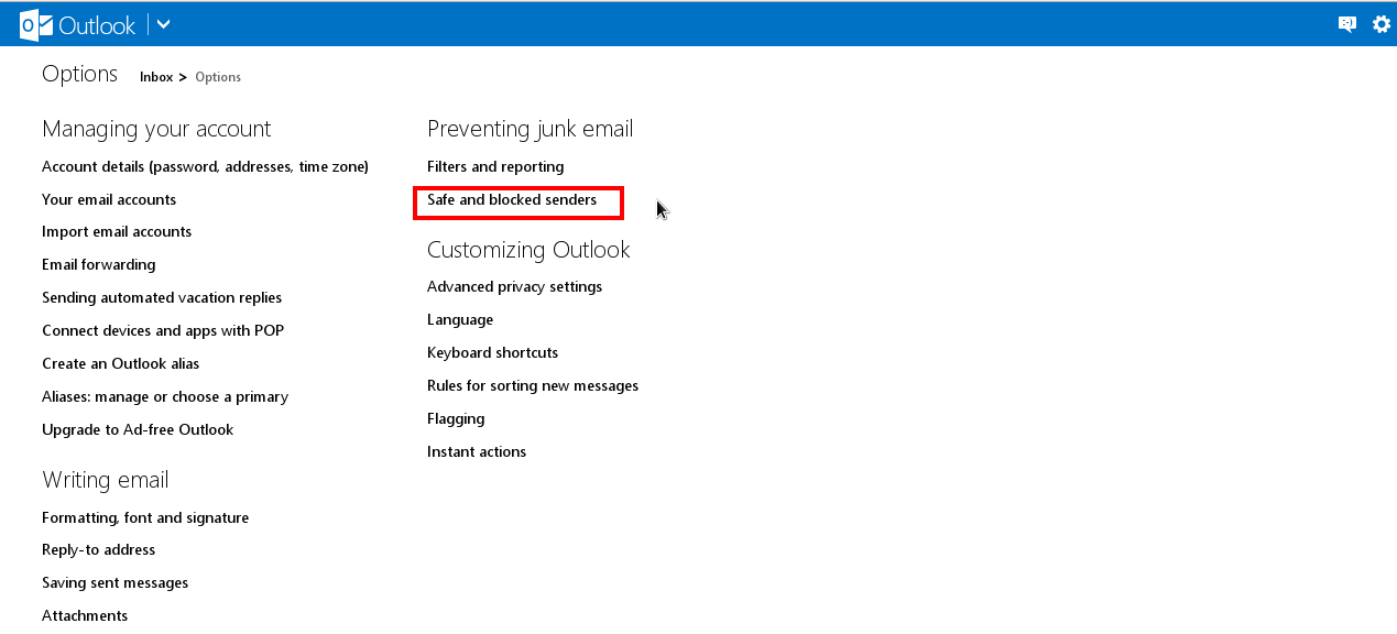 How To Block An Email From Hotmail