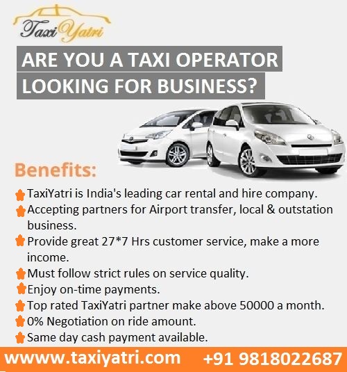 Attach your car with Taxi yatri 
