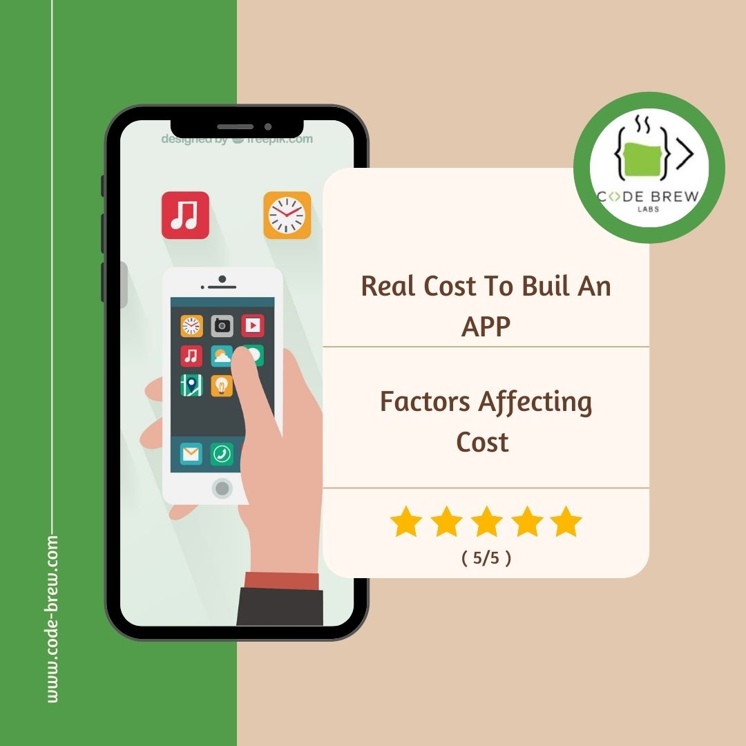 Cost To Create An App - Various Factors - Code Brew  Labs 