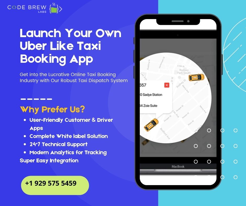 Create Your Uber-Like Taxi Dispatcher Software | Code Brew Labs 
