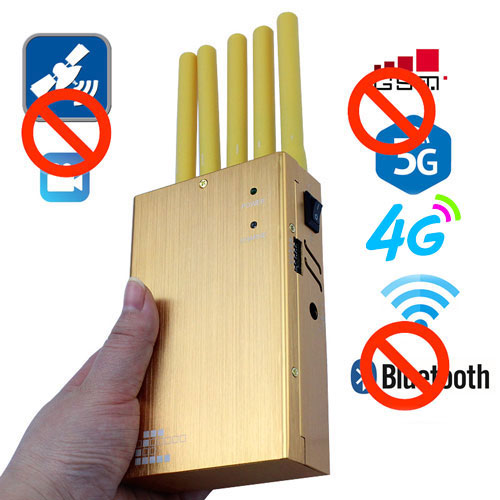 Cell phone jammer prevents GPS location tracking