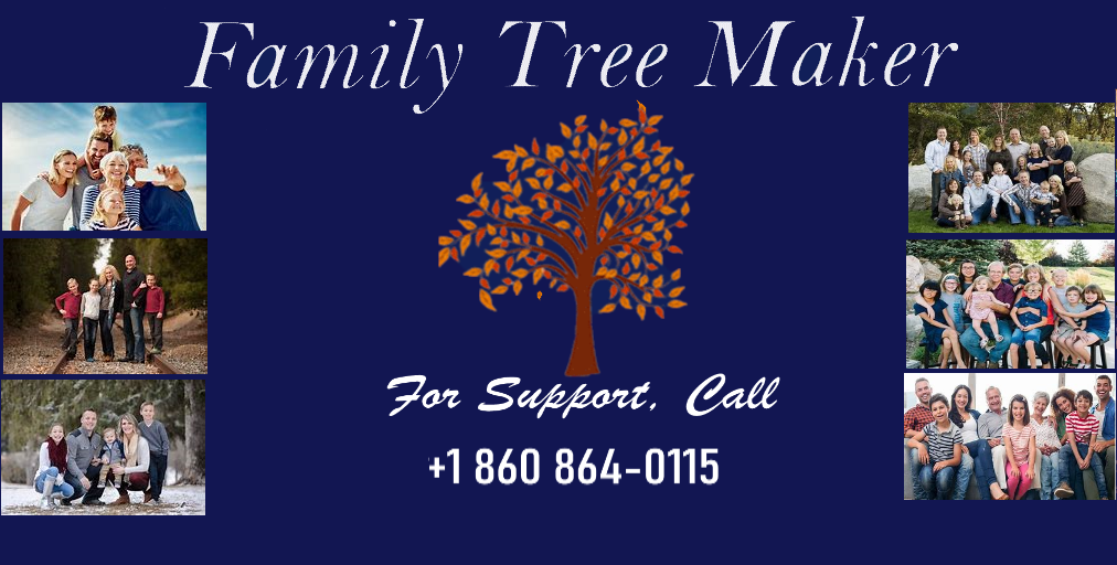 Family Tree Maker 2019 +1 860 864–0115