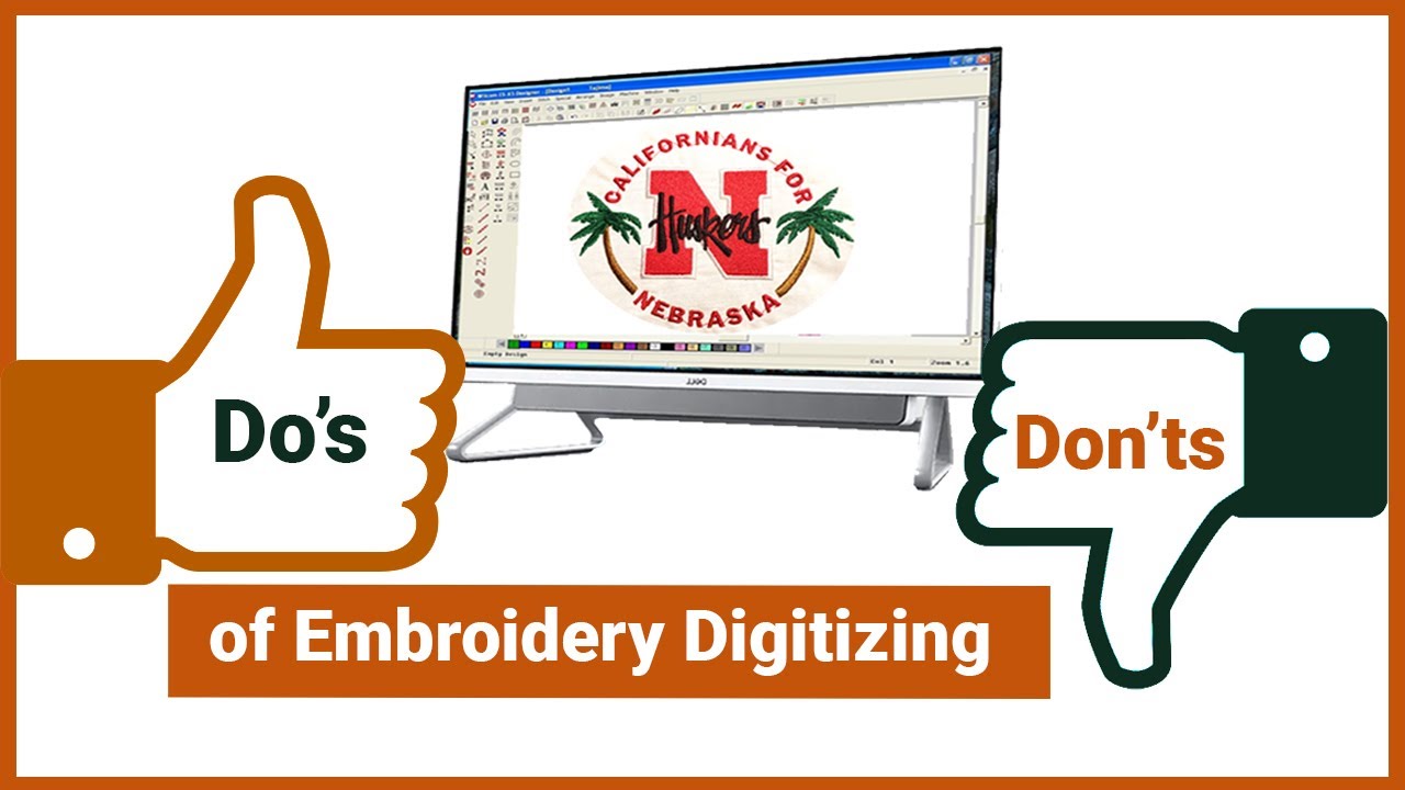 Embroidery convention: Do’s and Don’ts of Embroidery Digitizing | Embroidery Digitizing |Zdigitizing