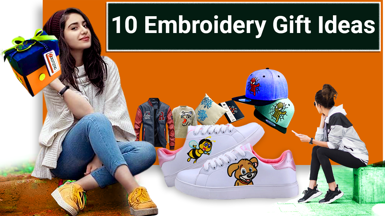 10 Embroidery Gift Ideas For Your Friends and Family | Embroidery Gift Ideas | Zdigitizing