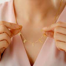 How to Wear your Custom Name Necklace