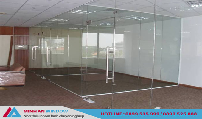 Minh An Window Chuyên Cung Cấp Và Lắp Đặt Các Mẫu Vách Kính Cường Lực Cao Cấp