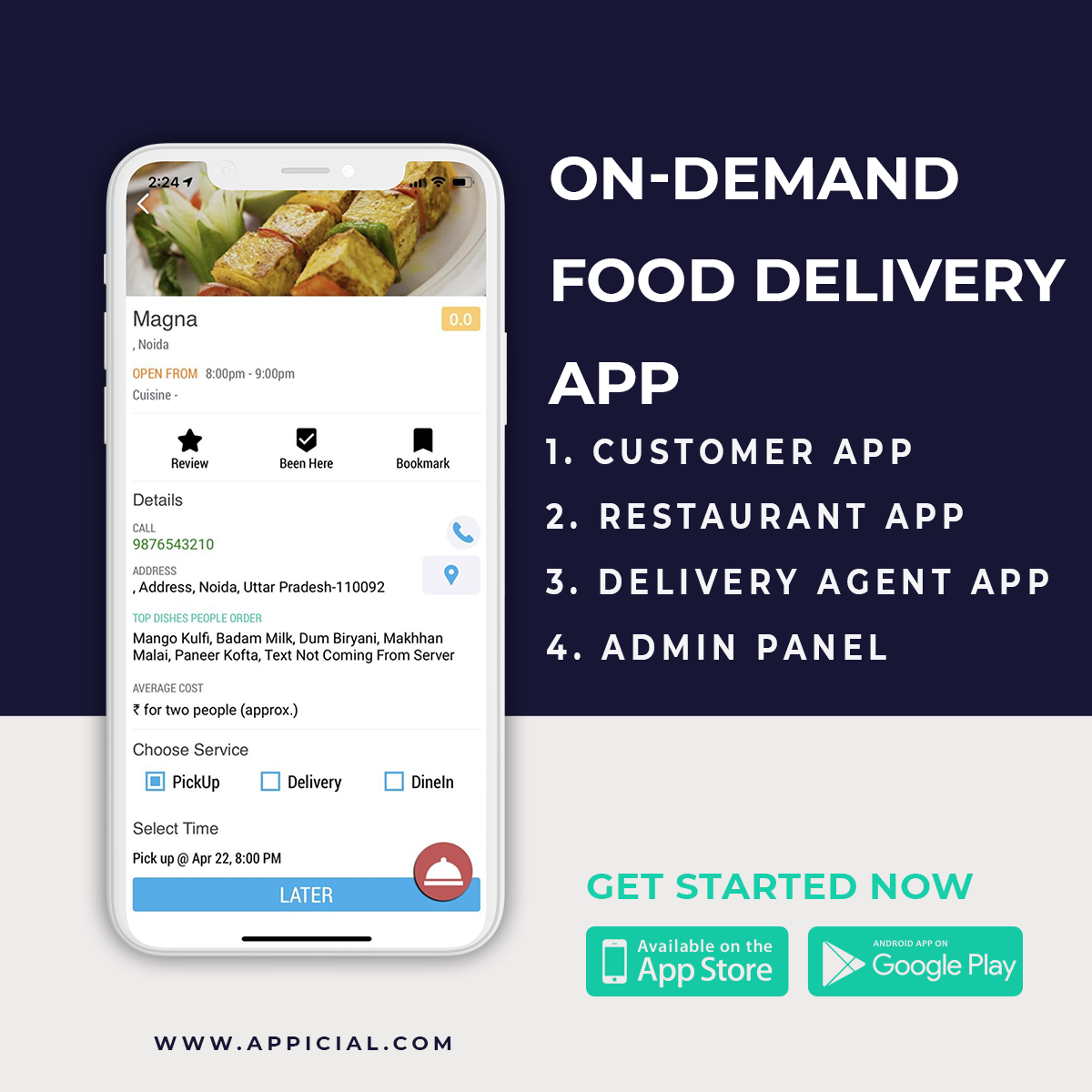 Food Delivery App Clone