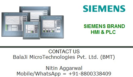 SIEMENS HMI - Human Machine Interface
