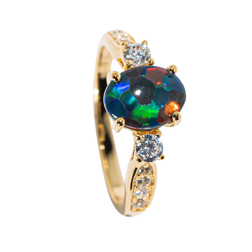 Australian Opal Ring - Learn How to Select a Quality Gemstone