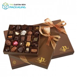 Custom Chocolate Boxes - Custom Printed Chocolate Boxes Wholesale | The Custom Box Packaging
