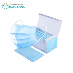 Custom Face Mask Boxes - Face Mask Boxes Printing Wholesale | The Custom Box Packaging