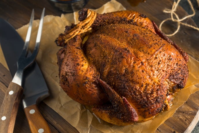 Smoked Whole Chicken