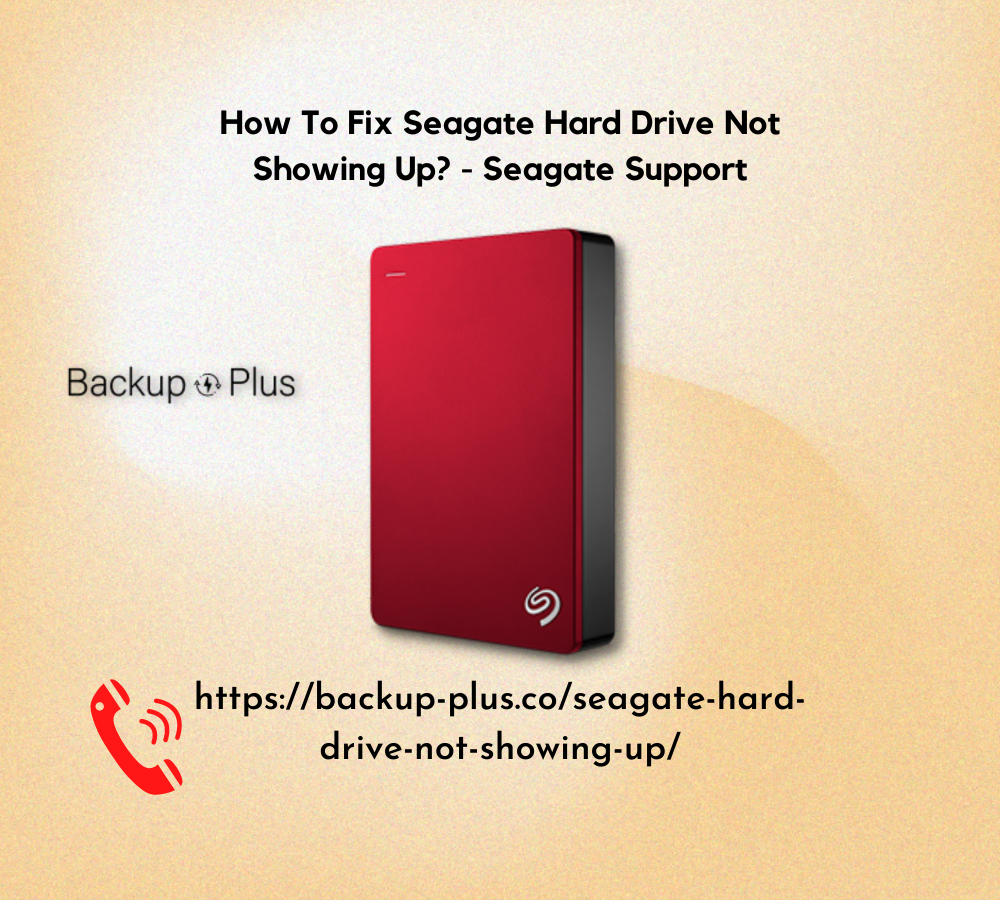 How To Fix Seagate Hard Drive Not Showing Up? - Seagate Support