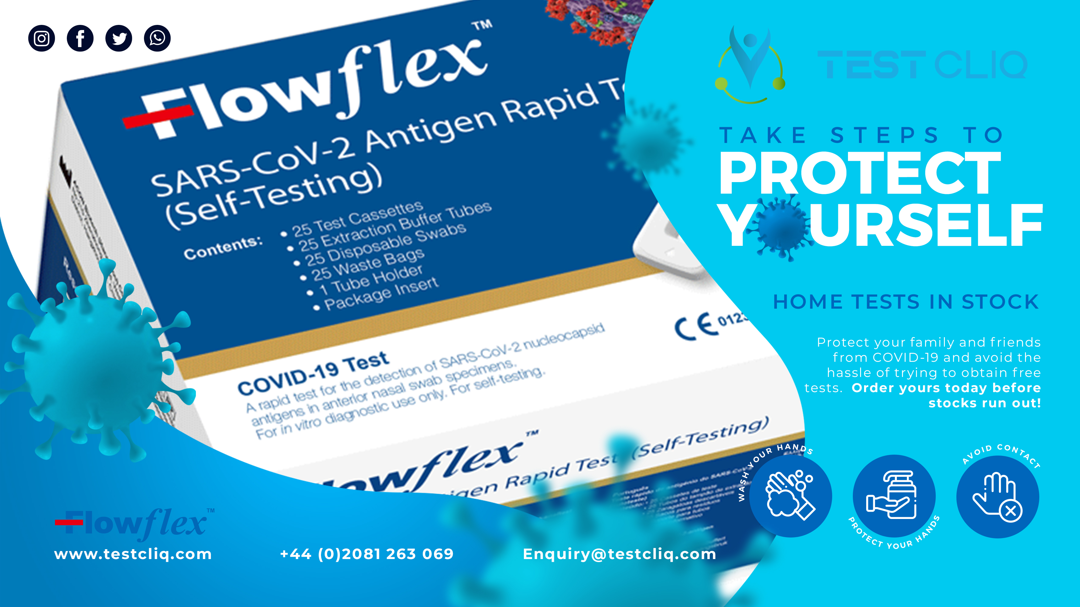 Most Advanced Covid-19 Rapid Test Kit testcliq.com
