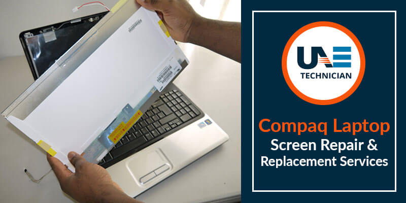 Compaq Laptop Screen Replacement | Call : 03338803165 