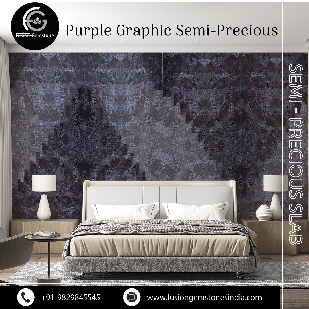 Enhancing Spaces with Exquisite Semi-Precious Stone Slabs from Fusion Gemstone India