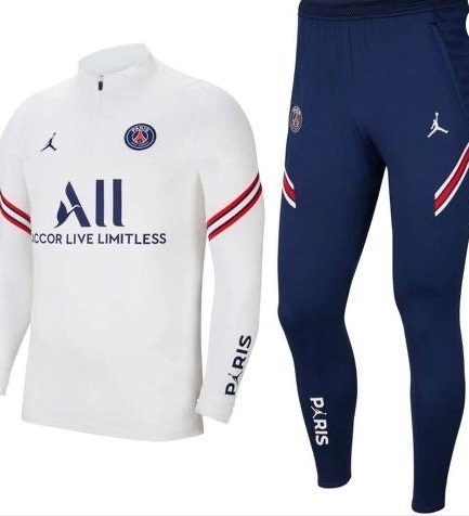 PSG White Tracksuit