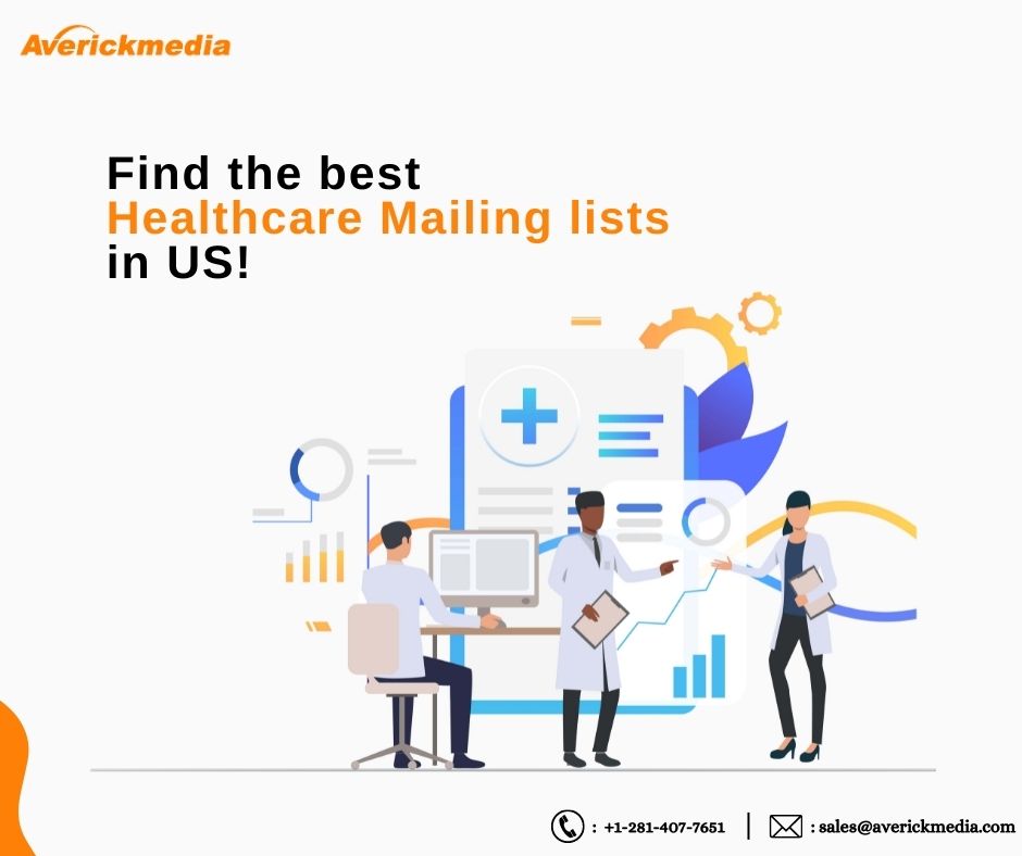 Get 100% opt-in healthcare email lists in US - AverickMedia