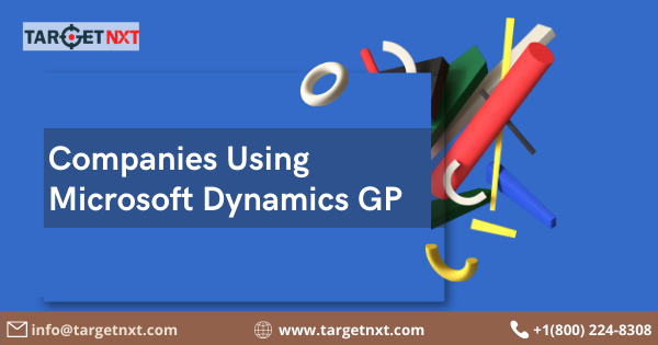 List of Companies Using Microsoft Dynamics GP, Microsoft Dynamics GP Customer