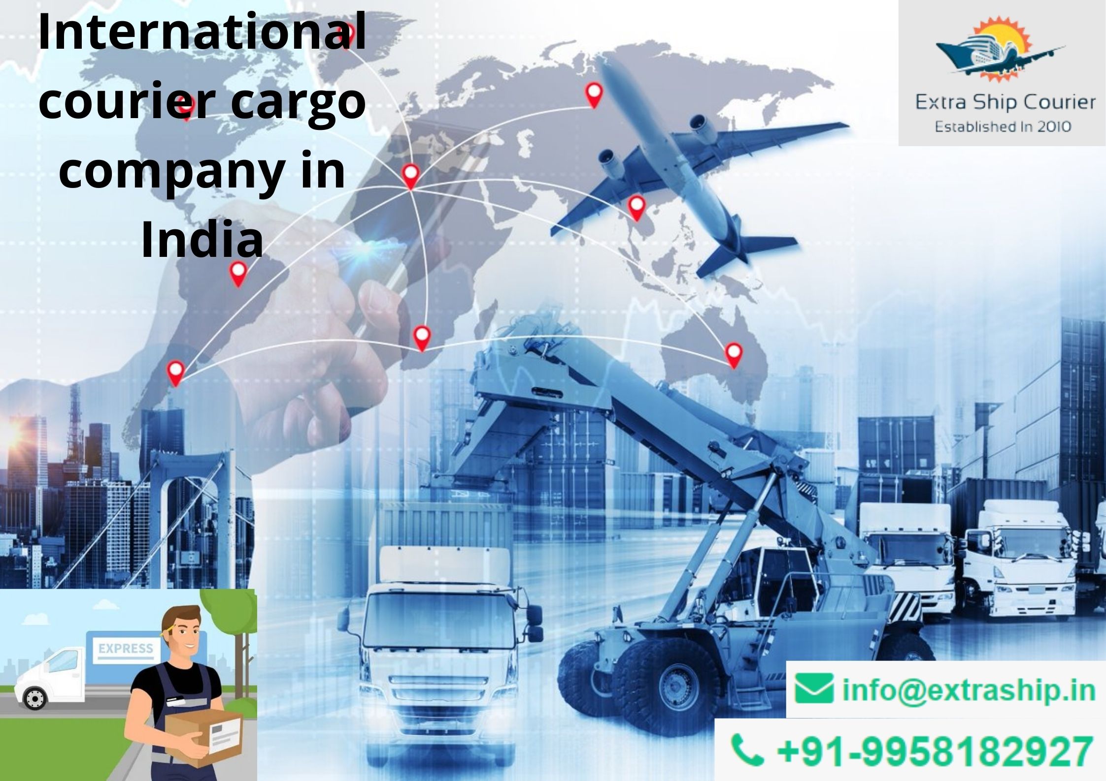 Make Your Life Easy with International Courier Service 