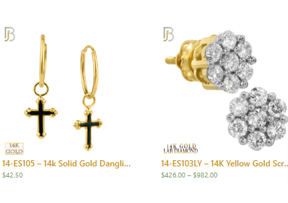 How Much Are 14k Gold Earrings Worth?