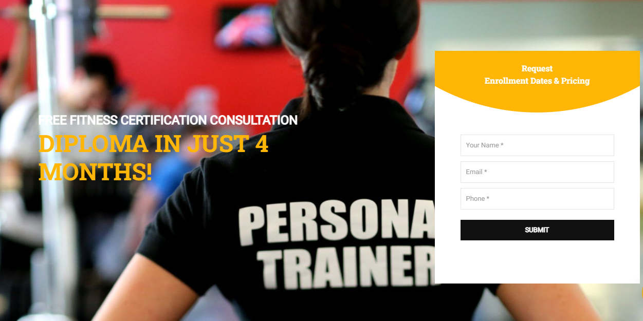 Personal Training Certification Programs