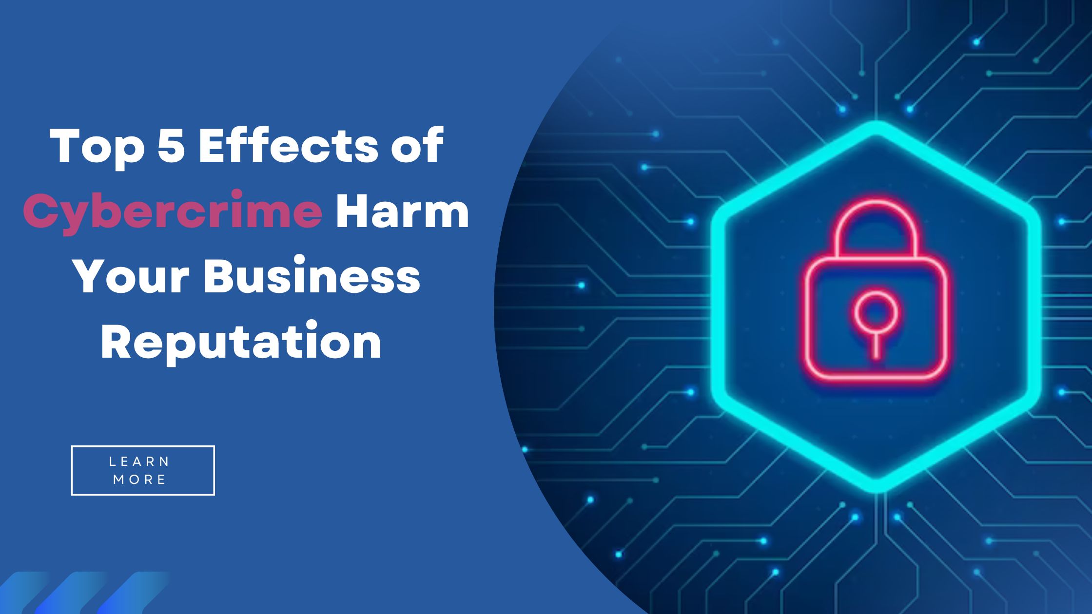 Top 5 Effects of Cybercrime Harm Your Business Reputation