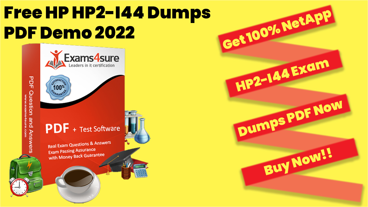 I Can't Believe I aced My HP HP2-I44 Dumps PDF Exam!