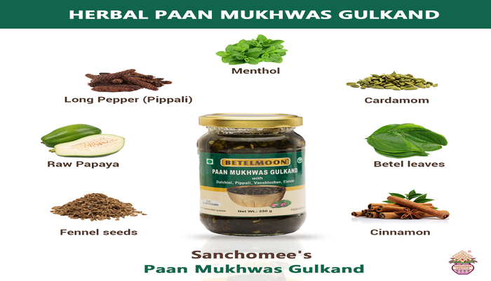 Sanchomee's  paan mukhwas gulkand