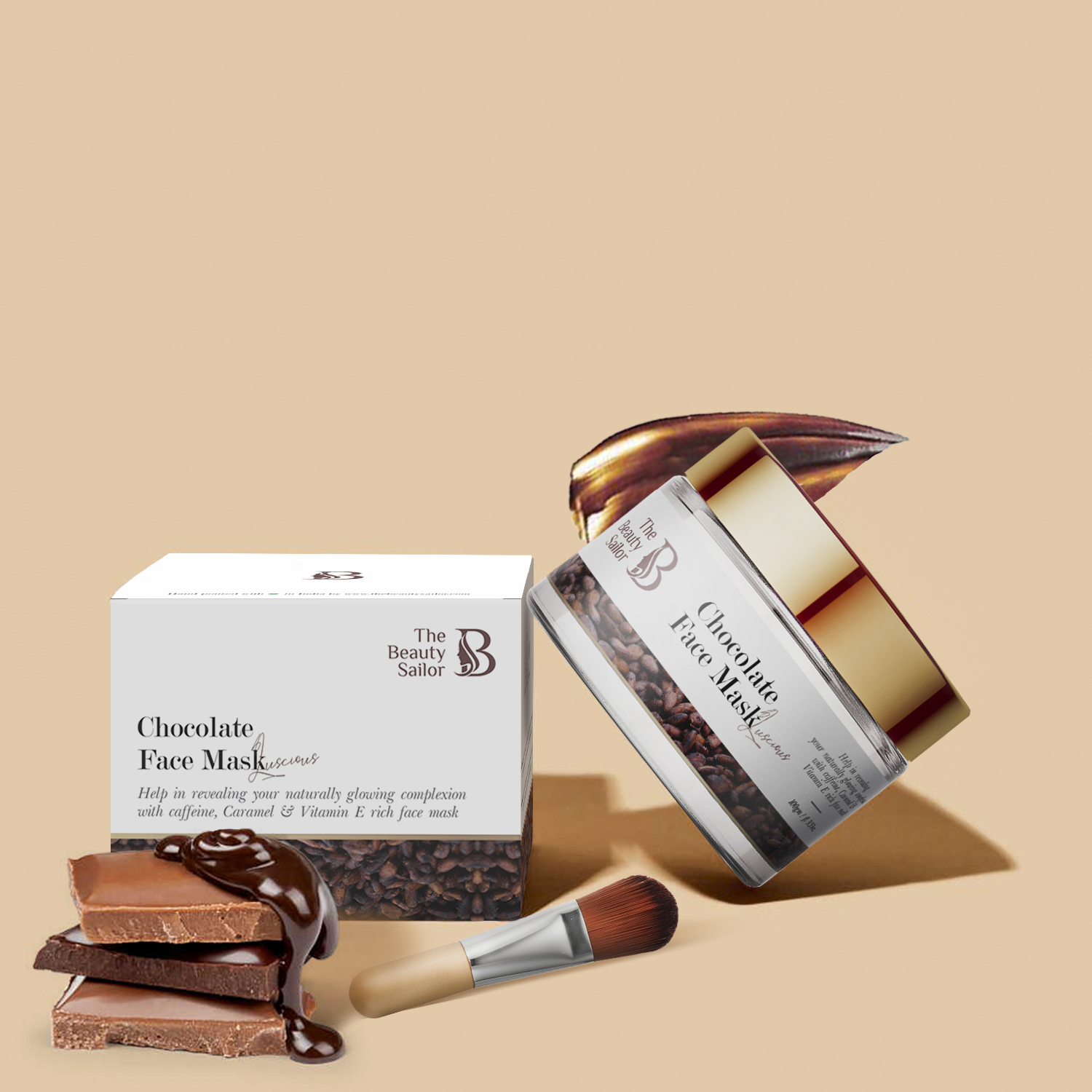 Premium Chocolate Face Mask for a Glamorous Glow