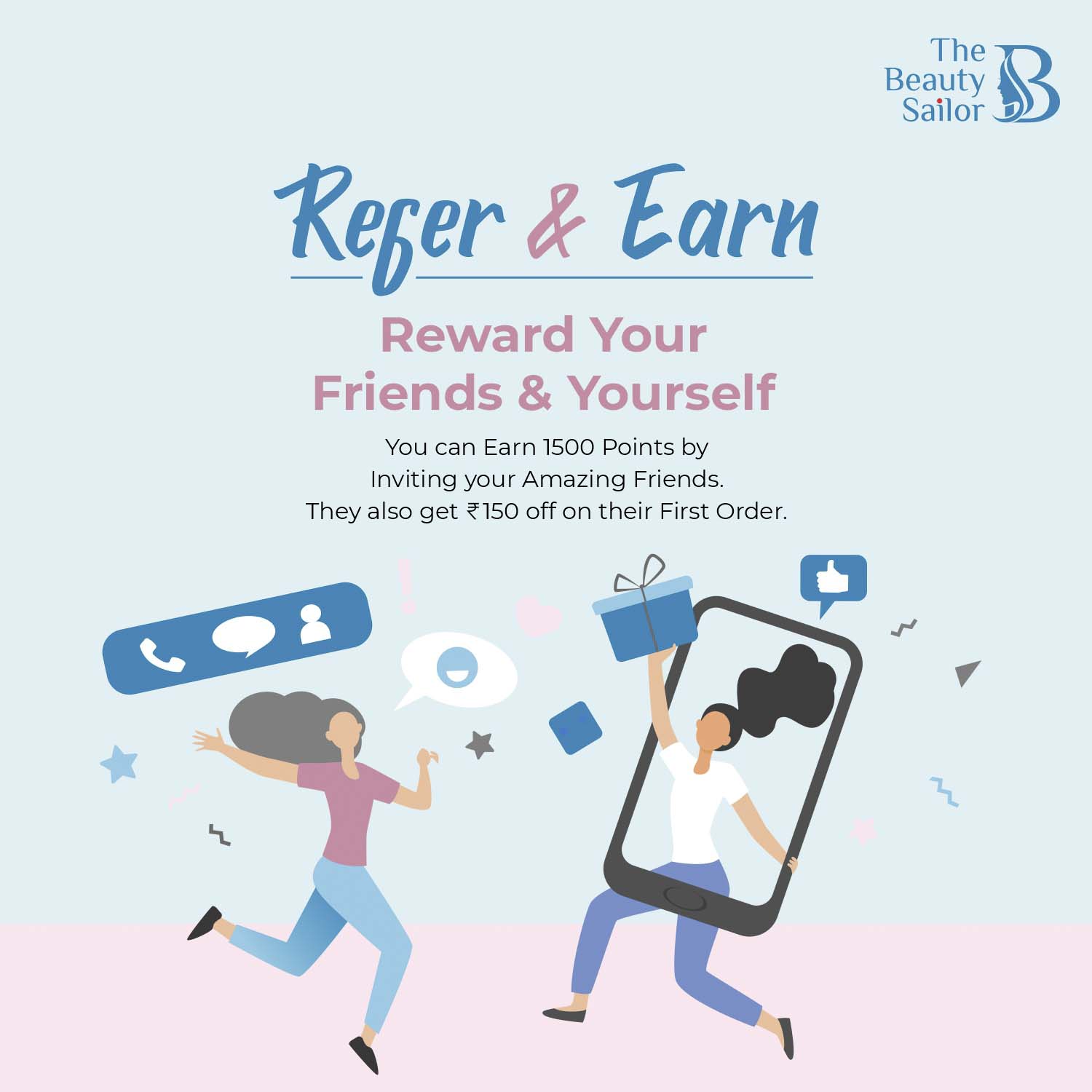 Best Refer and Earn Schemes | The Beauty Sailor