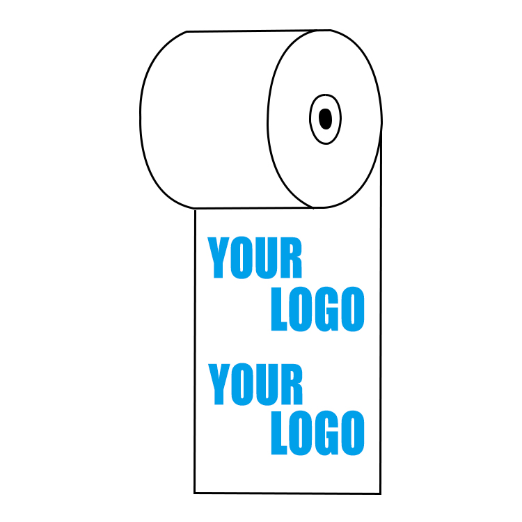 Custom Printed Thermal Paper Rolls with Logo | POS Paper