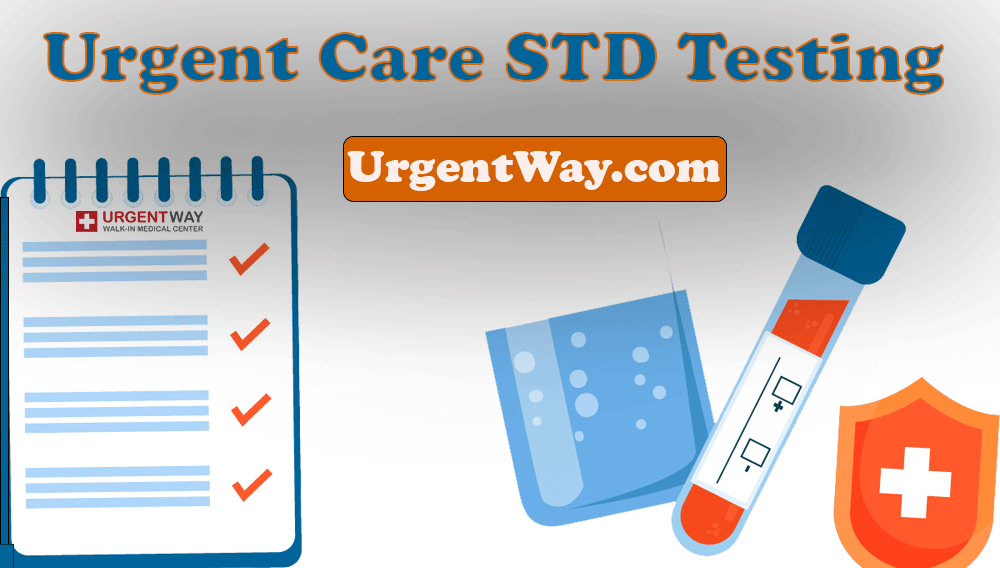Can I go to urgent care for an STD test?