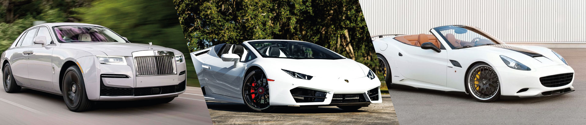 Luxury Cars Rental for Celebrities