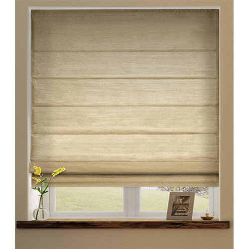 Beige Roman Shades for Your Home