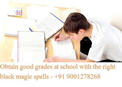 Obtain good grades at school with the right black magic spells