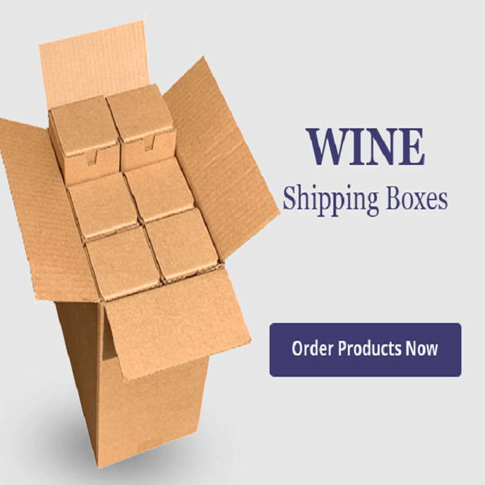 Wine Bottle Shipping Supplies & Beer Bottle Packaging Boxes-Wine Shipping Boxes