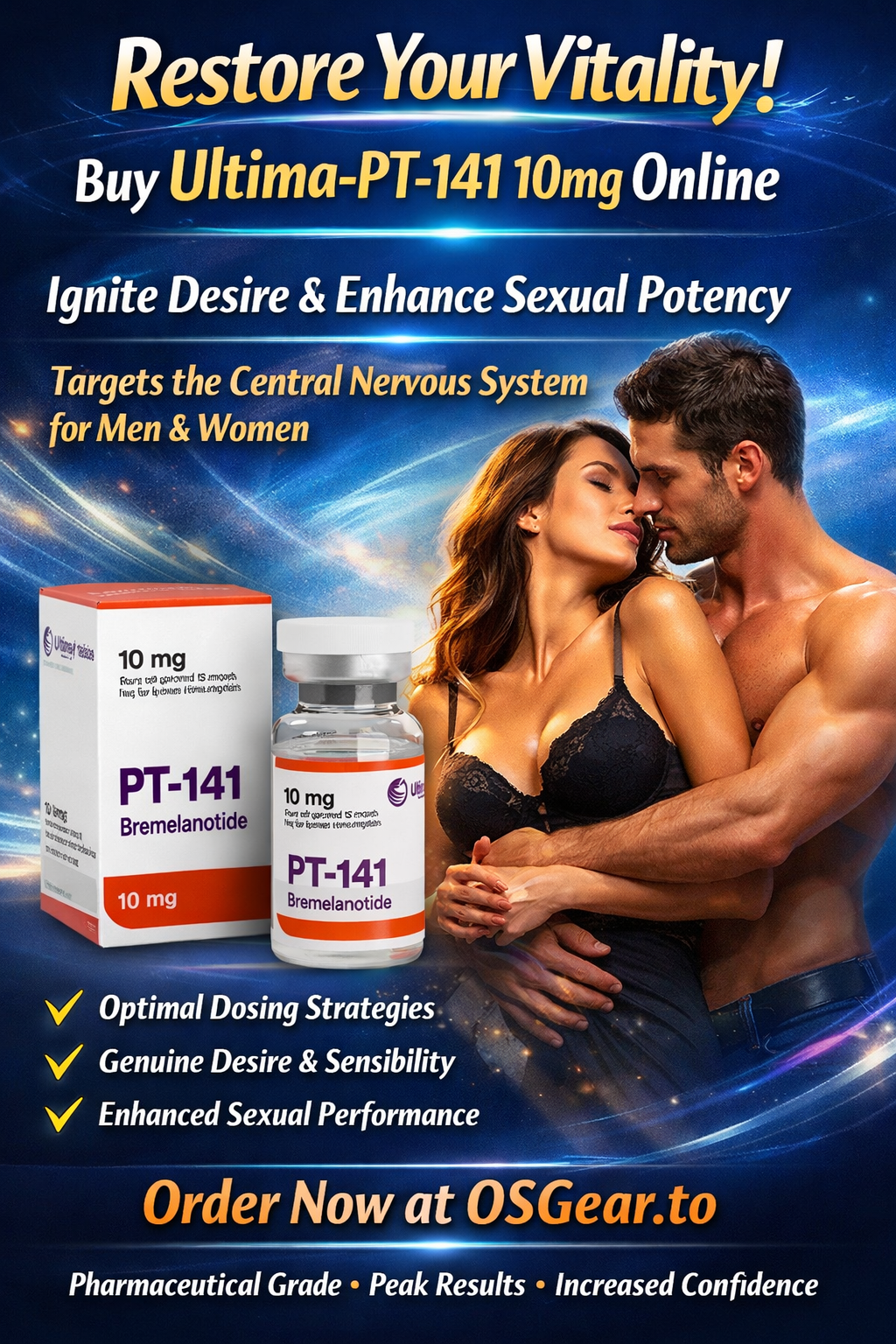 Buy Ultima-PT-141 10mg Online for Enhanced Libido and Drive