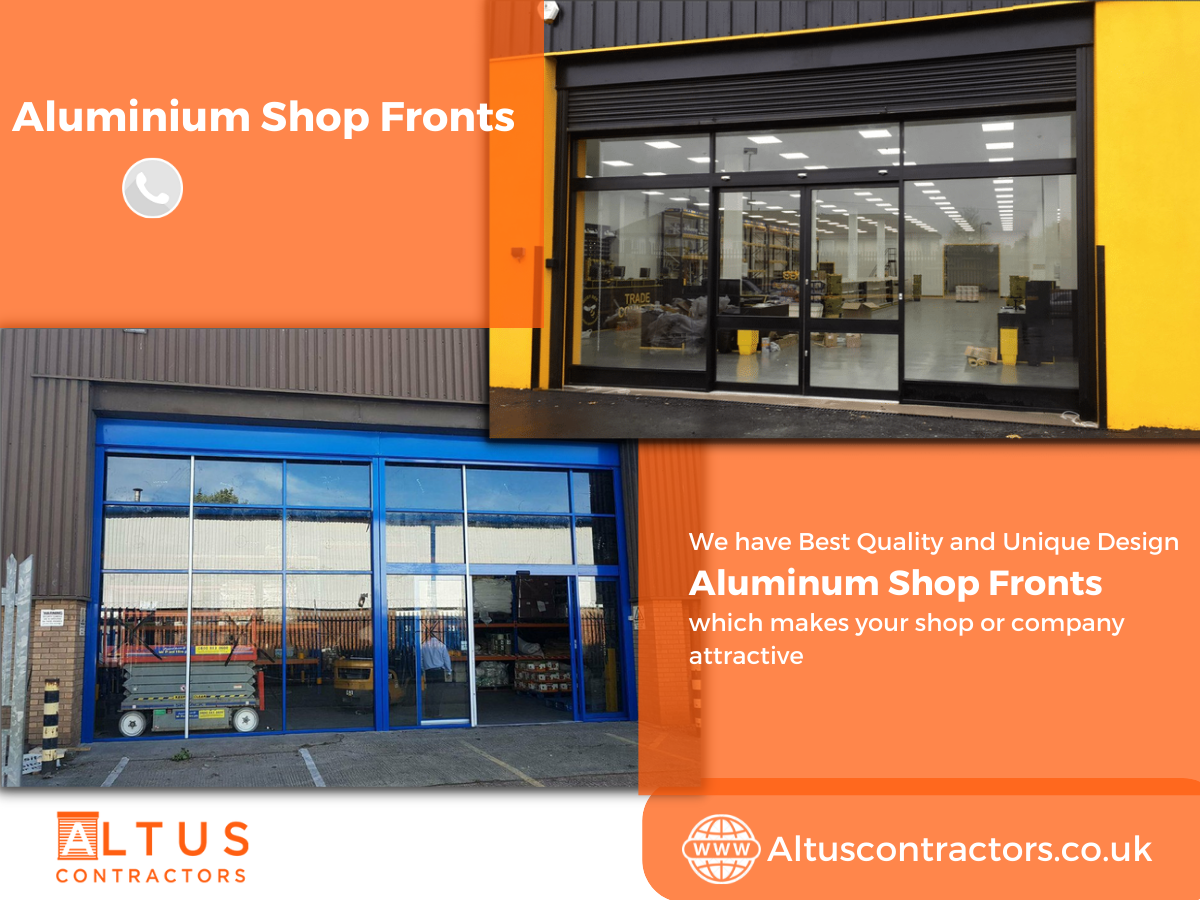 BEST  ALUMINIUM SHOP FRONTS IN LONDON