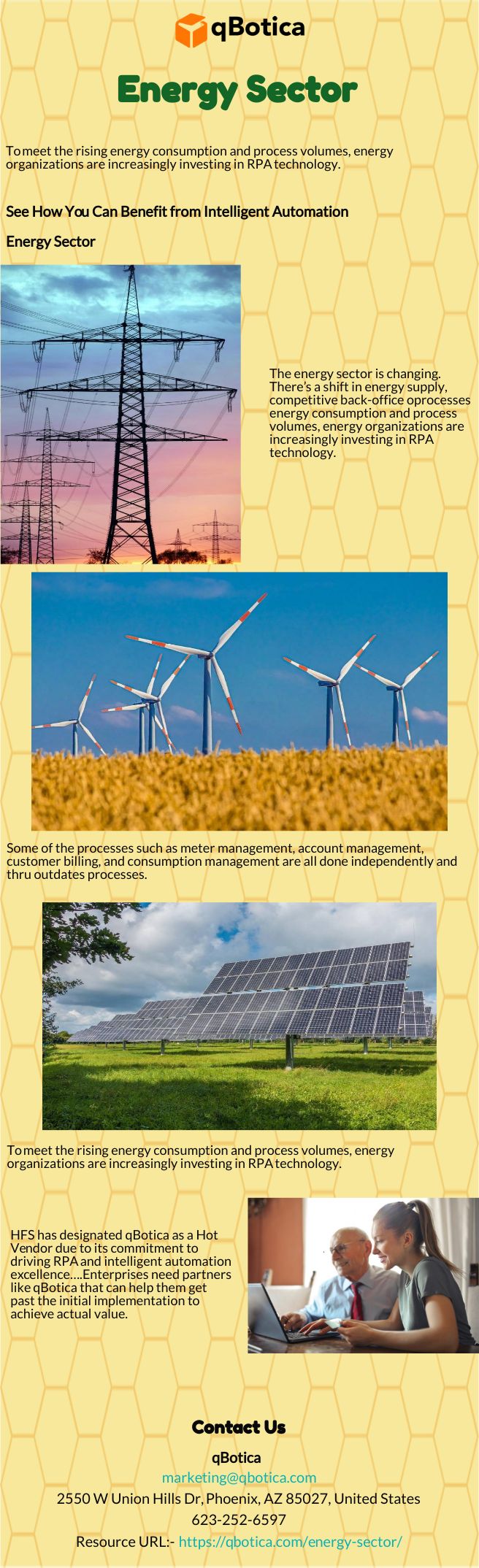 Energy Sector Benefit from Intelligent Automation | qBotica