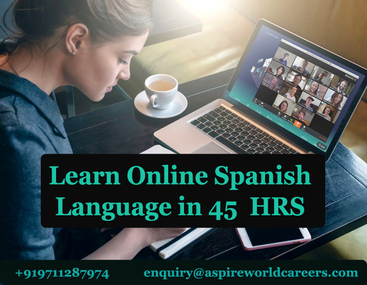 Learn Online Spanish Language in 45 HRS | Aspire world Immigration