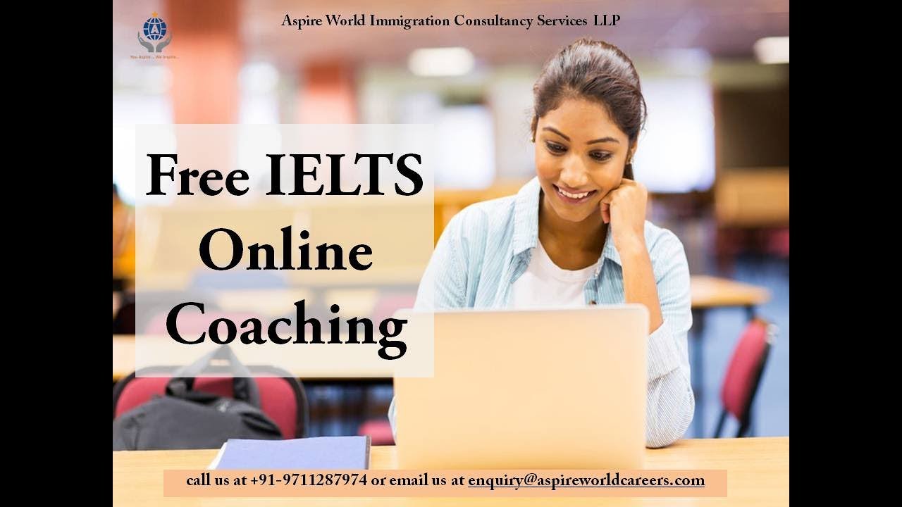 Free IELTS Online Coaching | Aspire World Immigration